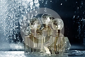 Bottles for perfumery