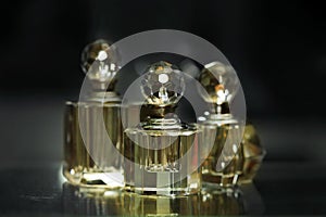 Bottles for perfumery photo