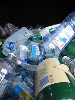 Fľaše recyklácia 