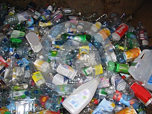 Fľaše recyklácia 