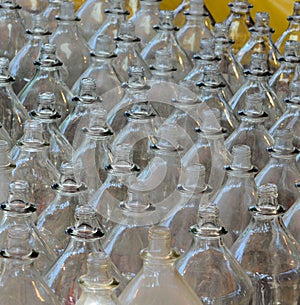 Bottles in a Ring Toss Carnival Game