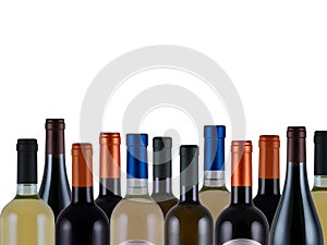 Bottles of wine photo