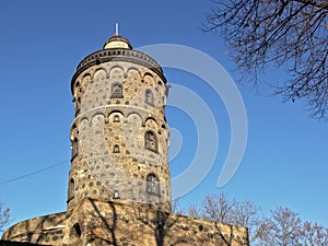 `BottmÃÂ¼hle` medieaval tower in Cologne photo