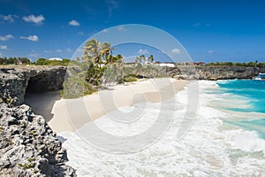 Bottom Bay beach in Barbados