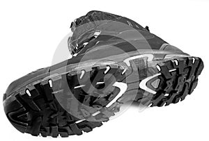 Bottom Black Hiking Boot