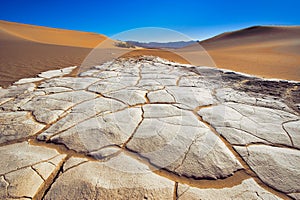 Bottom of the Death Valley Dunes