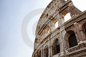 Bottom view of Colesseum