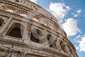 Bottom View of Colosseum