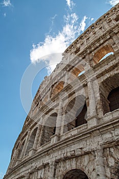 Bottom View of Colosseum