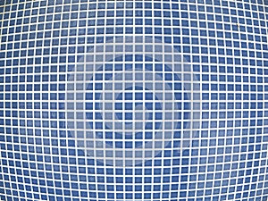 Bottomed pool mosaic creating