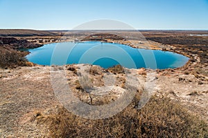 Bottomless Lakes State Park in New Mexico