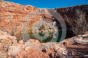 Bottomless Lakes State Park in New Mexico