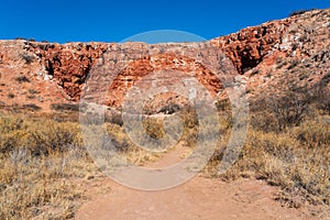 Bottomless Lakes State Park in New Mexico