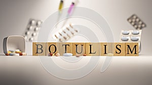 botulism disease. It was created from wooden cubes. Disease and miscellaneous