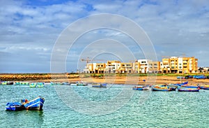 The Bou Regreg river between Rabat and Sale in Morocco