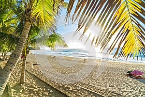 Boucan Canot Beach at Reunion Island, Africa