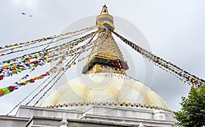 Boudhanath also called Boudha, Bouddhanath or Baudhanath is a buddhist stupa in Kathmandu, Nepal