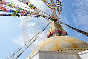 Boudhanath stupa in Kathmandu