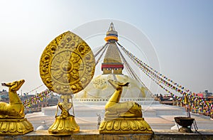 Boudhanath stupa in Kathmandu