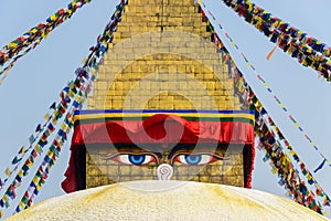 Boudhanath stupa in Kathmandu