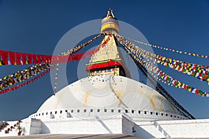 Boudhanath stupa - Kathmandu - Nepa