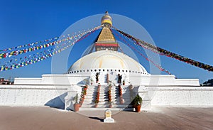 Boudhanath stupa - Kathmandu - Nepa
