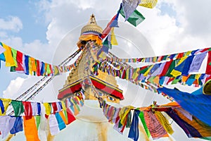 Boudhanath Stupa in Kathmandu, Nepal