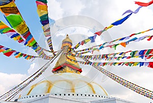 Boudhanath Stupa in Kathmandu, Nepal