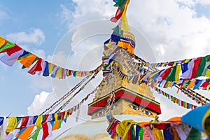 Boudhanath Stupa in Kathmandu, Nepal