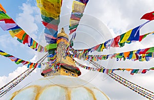 Boudhanath Stupa in Kathmandu, Nepal