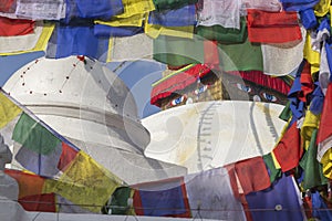 Boudhanath Stupa in Kathmandu, Nepal