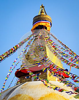 Boudhanath Stupa in Kathmandu, Nepal