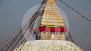 Boudhanath Stupa Temple Nepal Tibetan Buddhism