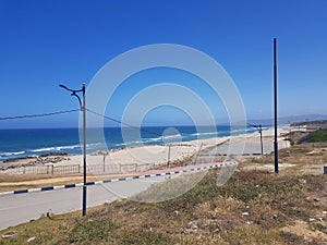 Boudouaou el Bahri beach in Boumerdes, Algeria
