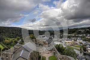 Bouillon medieval castle in belgium