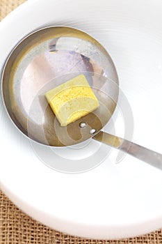 Bouillon soup cube