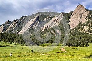 Boulder Colorado Flatirons