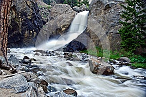 Boulder Falls on Boulder Creek