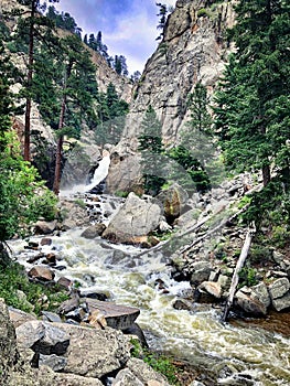 Boulder Falls near Boulder, Colorado