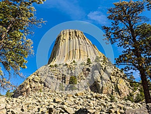 Boulder Field Below Devils Tower