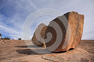 Boulders on enchanted rock