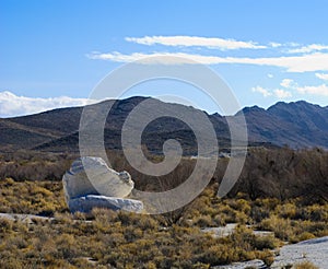 Boulders at Longstreet Spring, Ash Meadows, Nevada