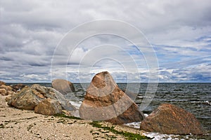 Boulders at the Seashore