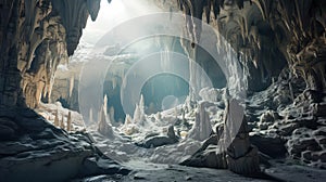 boulders talus cave landscape