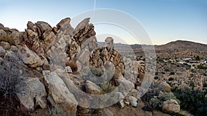 Boulders in Yucca Valley California