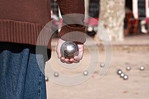 Boules Player photo
