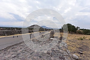 Boulevard of the Dead-Teotihuacan-Mexico 1