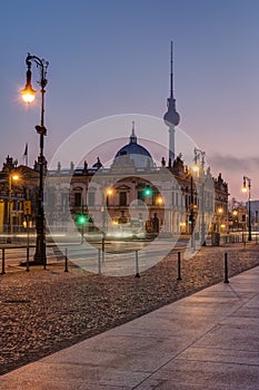 The boulevard Unter den Linden in Berlin