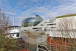 Boulogne-Billancourt, Paris Area - La Seine Musicale building on Ile Seguin