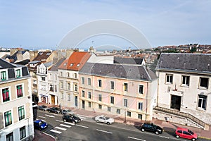 Boulogne-sur-mer in summer morning, France photo